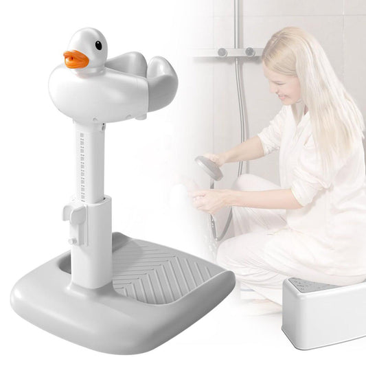 Adjustable Baby Shower Stand with Anti-Slip Base, Baby Bath With Stand, 6-36 Months Toddler Shower Standing Support, Bath Shower Standing Support, Easy Setup, Safe Design