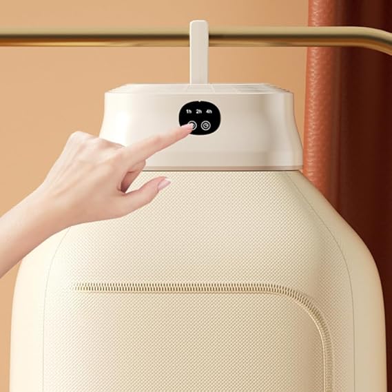 Electric Fast-Drying Machine with Adjustable Timer & Hassle-Free Setup Low Noise, Energy Saving, For Apartment, RV, Travel, Small Spaces Heat Warmer For Baby & Light Clothes (Big)